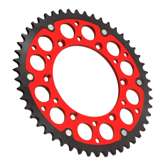 KKE Rear Hybrid 44T Red Sprocket Fit SUZUKI RMZ250/450 DRZ400E DRZ400S/SM RM125/250