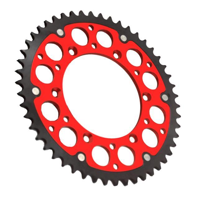 KKE Rear Hybrid 48T-51T Red Sprocket Fit SUZUKI RMZ250/450 DRZ400E DRZ400S/SM RM125/250