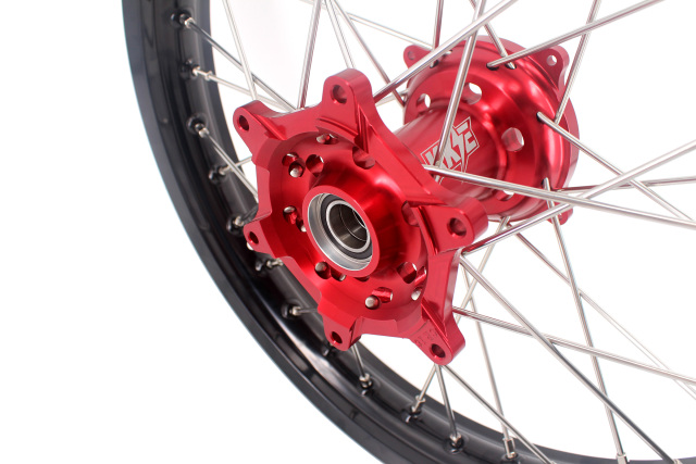 KKE 2.15*19" Rear Wheel Rim Fit HONDA CRF250R 2004-2013 CRF450R 2002-2012 Red Hub