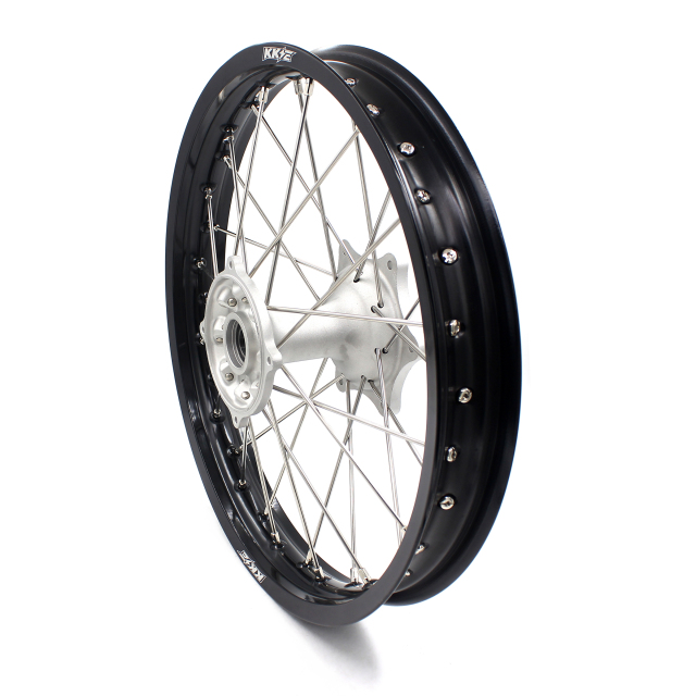 KKE 21/19 MX Wheels Set Fit HONDA CRF250R 2014-2020 CRF450R 2013-2020 Silver Casting Hub