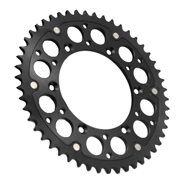 KKE Rear 48T-51T Black Sprocket Fit SUZUKI RMZ250 RMZ450 DRZ400E DRZ400S SM RM125 RM250