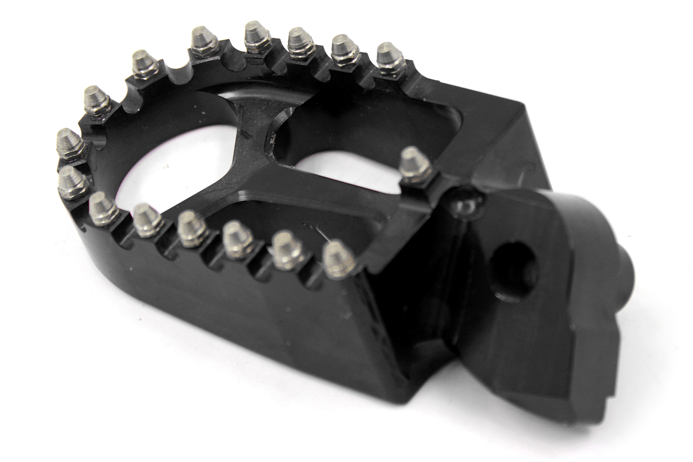 Black Footpegs Foot Rests Footrest Fit YAMAHA YZ85 125 250 WR250F WR450F YZ250F YZ450F