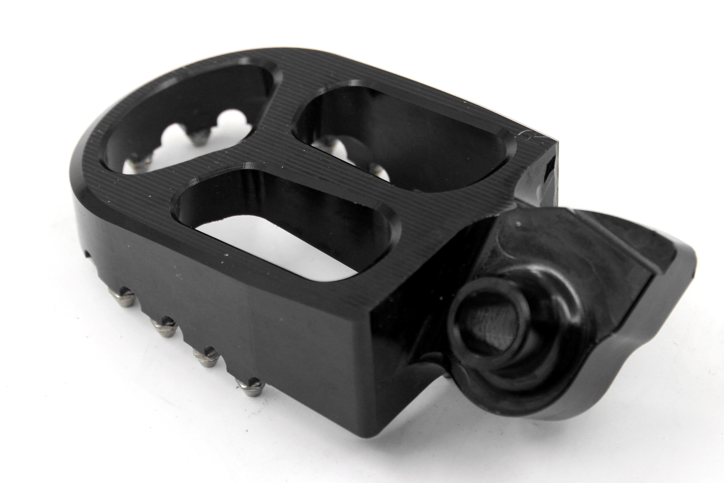 Black Footpegs Foot Rests Footrest Fit YAMAHA YZ85 125 250 WR250F WR450F YZ250F YZ450F