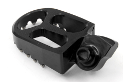 Black Footpegs Foot Rests Footrest Fit YAMAHA YZ85 125 250 WR250F WR450F YZ250F YZ450F