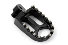 Black Footpegs Foot Rests Footrest Fit YAMAHA YZ85 125 250 WR250F WR450F YZ250F YZ450F