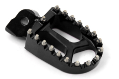 Black Footpegs Foot Rests Footrest Fit YAMAHA YZ85 125 250 WR250F WR450F YZ250F YZ450F