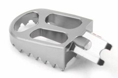 KKE Billet CNC Silver Footpegs Foot Rests Fit HONDA CR125 250 CRF250R 150R 250X 450X