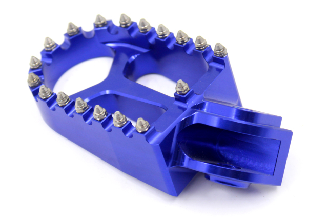 KKE Foot Peg Rest Footpegs Footrest Compatible with KTM XC-W SXF EXC-F Old model Blue