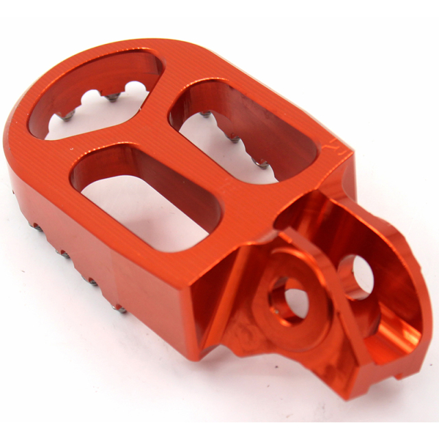 KKE Footpegs Footrest Compatible with KTM SX SXF 125 250 2016-2021 New model Orange