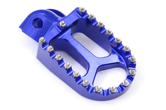 KKE Foot Peg Rest Footpegs Footrest Compatible with KTM XC-W SXF EXC-F Old model Blue