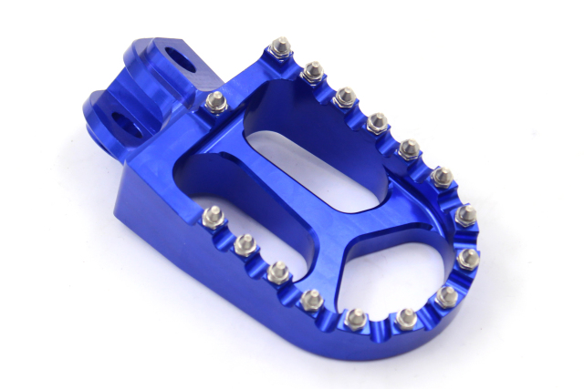 KKE Foot Peg Rest Footpegs Footrest Compatible with KTM XC-W SXF EXC-F Old model Blue