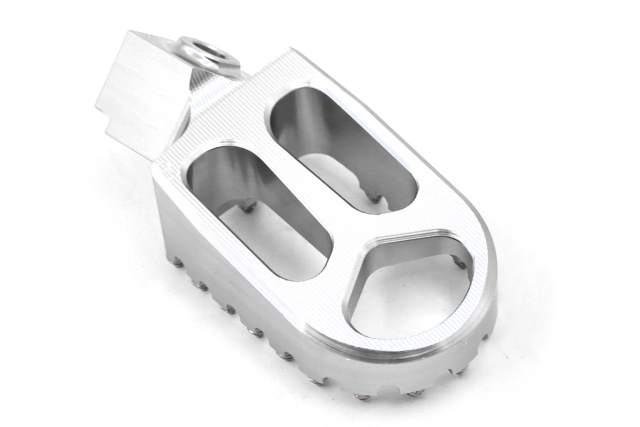 KKE Foot Peg Rest Footpegs Footrest Compatible with KTM XC-W SXF EXC-F Old model Silver