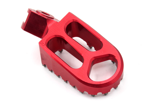 KKE CNC Footpegs Foot Pegs Rests Footrests fit SUZUKI RMZ250 RMZ450 2010-2015 Red