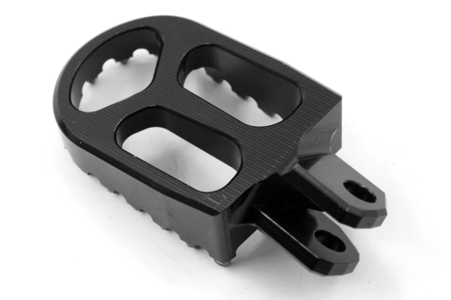 KKE CNC Billet Footpeg Foot Rests fit DRZ400 400S 400E DRZ400SM RM125 RM250 Black