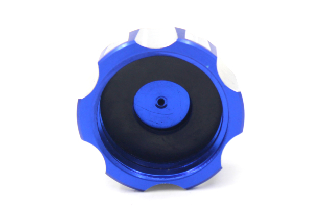 CNC ATV Fuel Gas Cap For E-TON AXL KOLT LG POLARIS APEX DRR DRX 50 70 90CC Blue