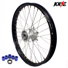 KKE 1.6*21" Front Cast Wheel Rim Fit Yamaha YZ250F 2001-2024 YZ450F 2003 YZ125/250 Silver Hub