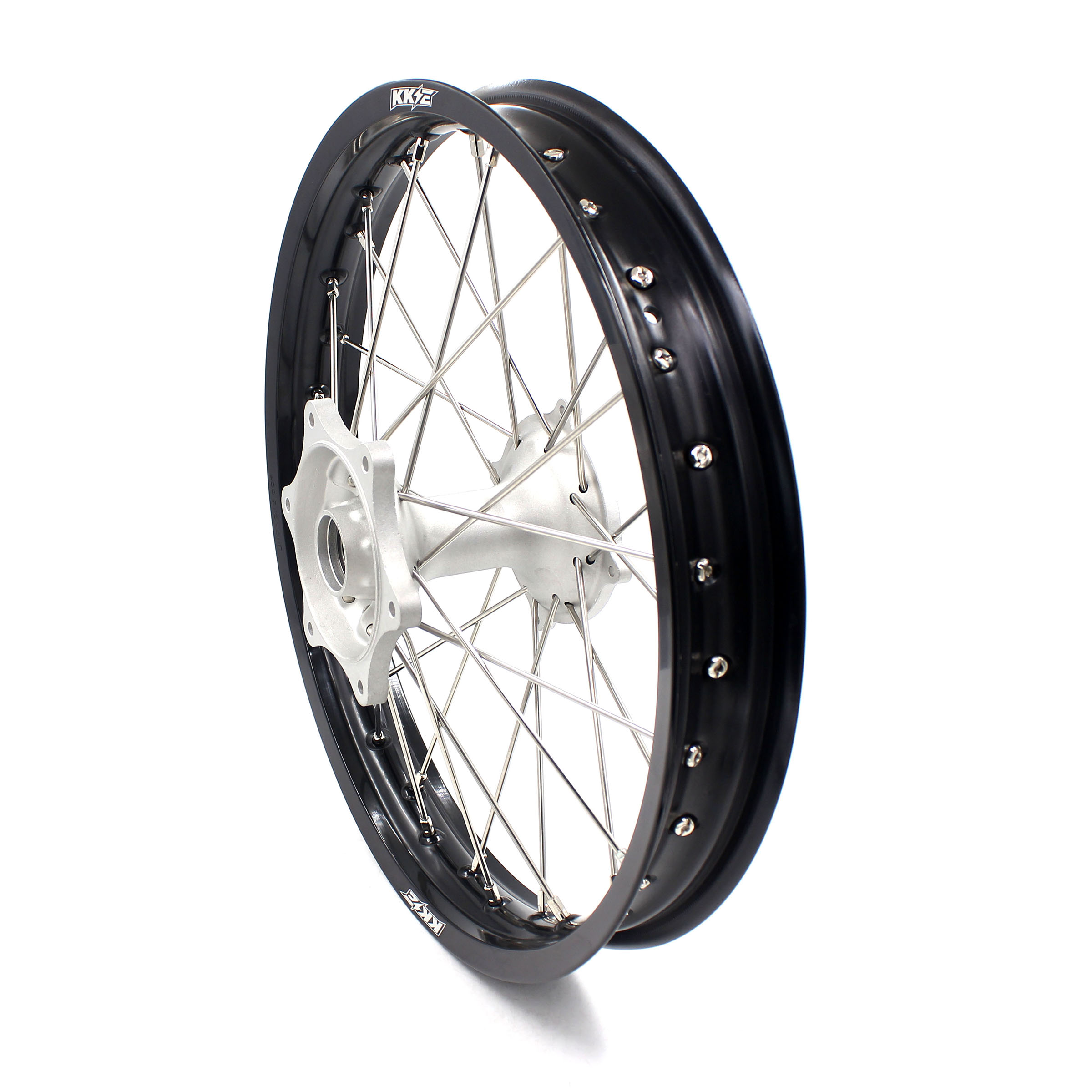 KKE 2.15*19" MX Rear Casting Wheel Rim Fit HONDA CRF250R 2004-2013 CRF450R 2002-2012 Silver Hub