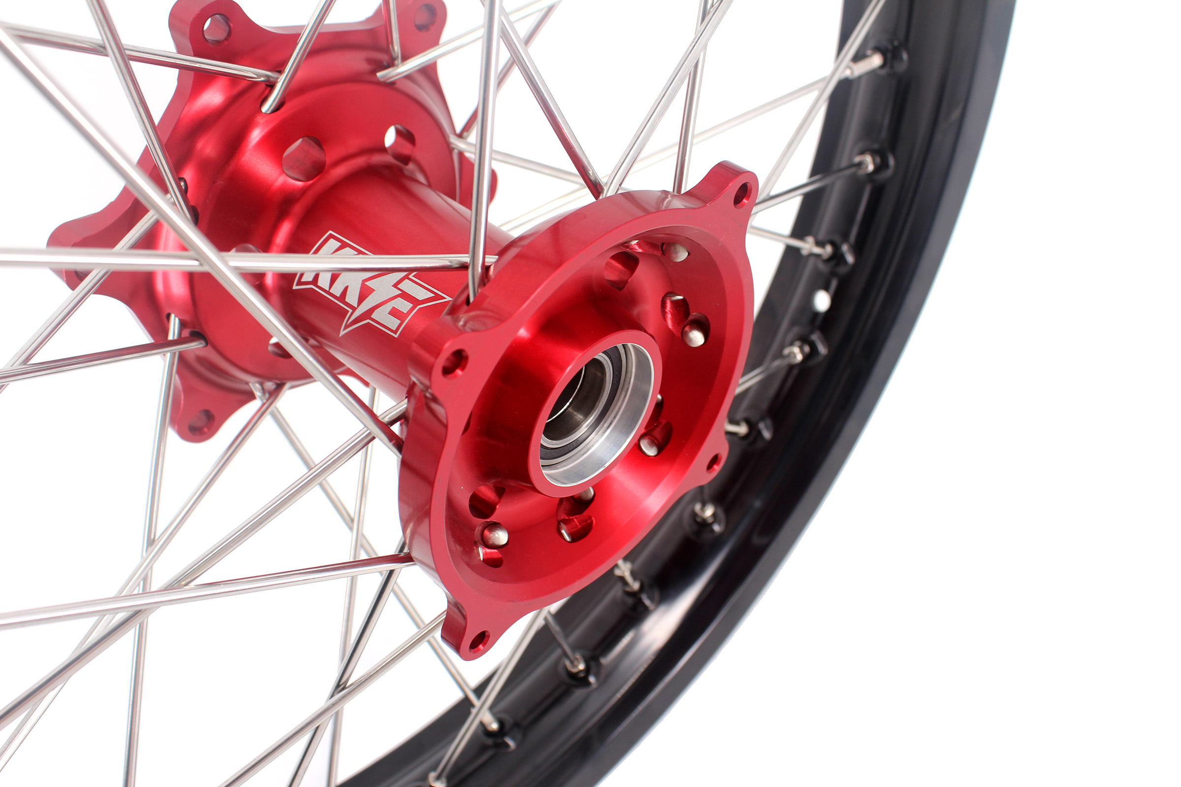 'New Other' Rear Wheel fit HONDA CRF250R 2014-2025 CRF450R --KKE 2.15*19" Rear Rim CNC Red Hub