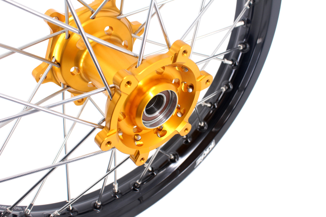 KKE 2.15*19" Rear Dirtbike MX Wheel Fit SUZUKI RM125 RM250 1996-2008 Gold Hub