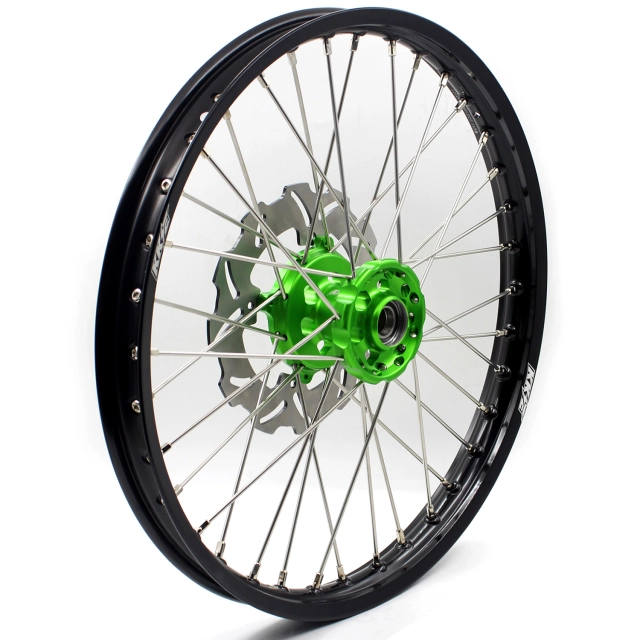 KKE 1.6*21/2.15*18 Fit KAWASAKI KX250F KX450F 2006-2014 Dirtbike Enduro Wheels Rims Set With Disc