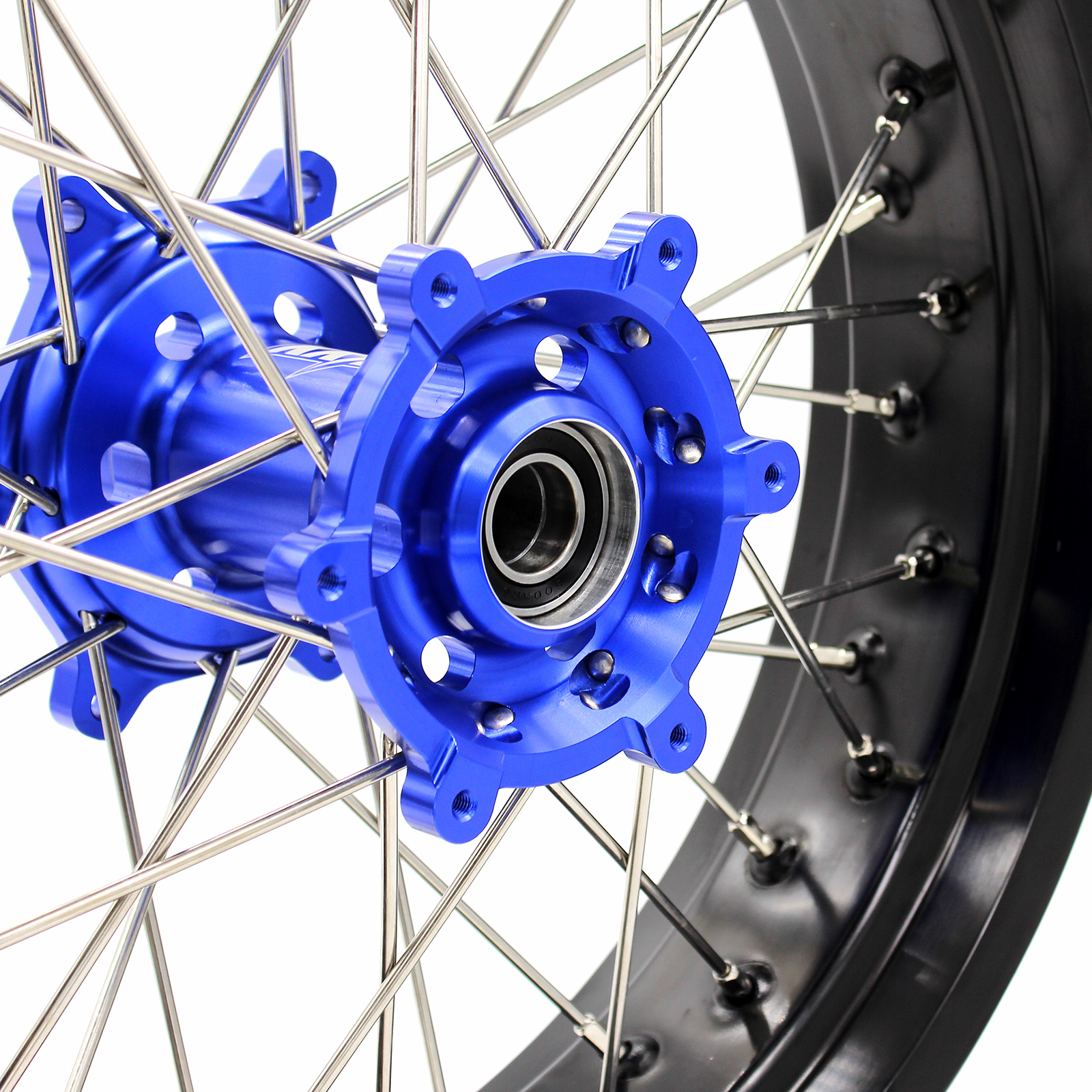 KKE 3.5/4.25*17 Supermoto Wheels Rims Set Fit SUZUKI DRZ400 DRZ400S ...