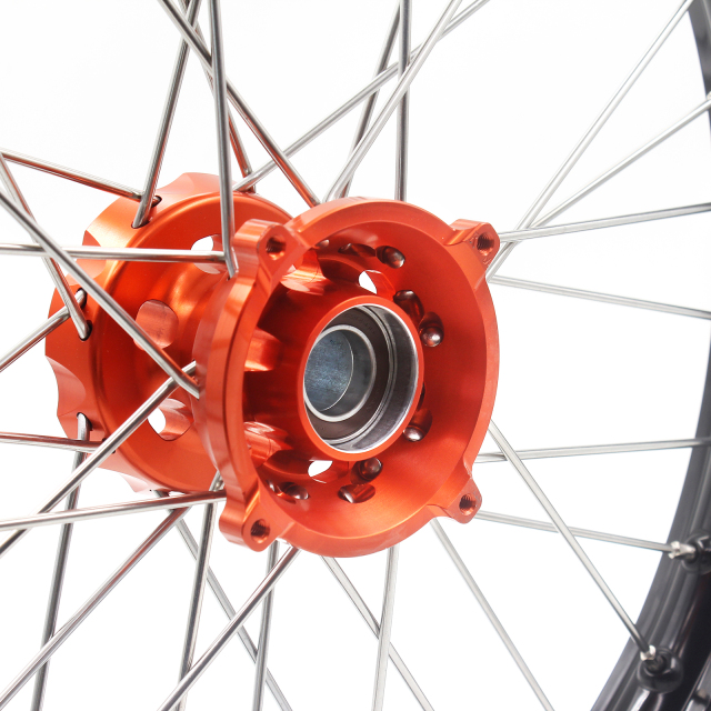 KKE1.4*17"/1.6*14" Kid's Small Wheel Compatible with KTM85 SX Orange Hub 2003-2020