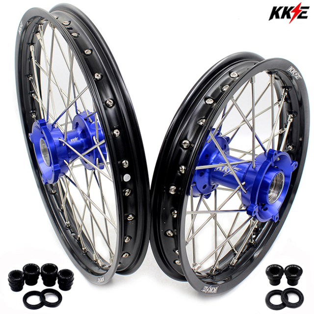 KKE1.4*17"/1.6*14" Kid's Small Wheels Set Fit KTM85 SX  Blue Hub 2003-2020