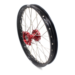 KKE 1.4*17/1.6*14 Dirtbike Kid's Wheels Rims Set Fit HONDA CR80R 1993-2002 CR85R 2003-2008 Red