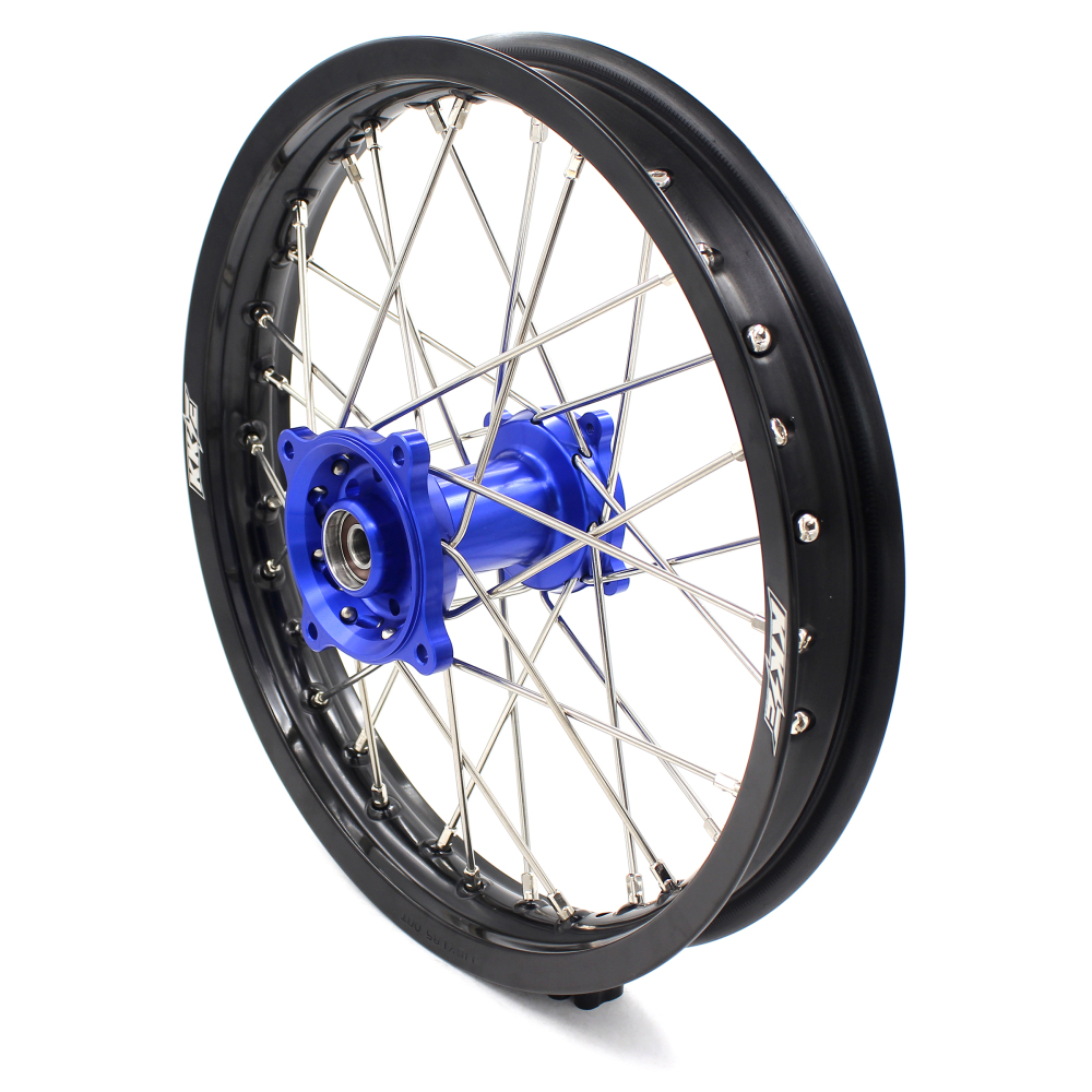 KKE 1.4*17"/1.6*14" Kid's Wheels Rim Set Fit YAMAHA YZ80 1990-2001 YZ85 2002-2018 Mini Dirt Bike