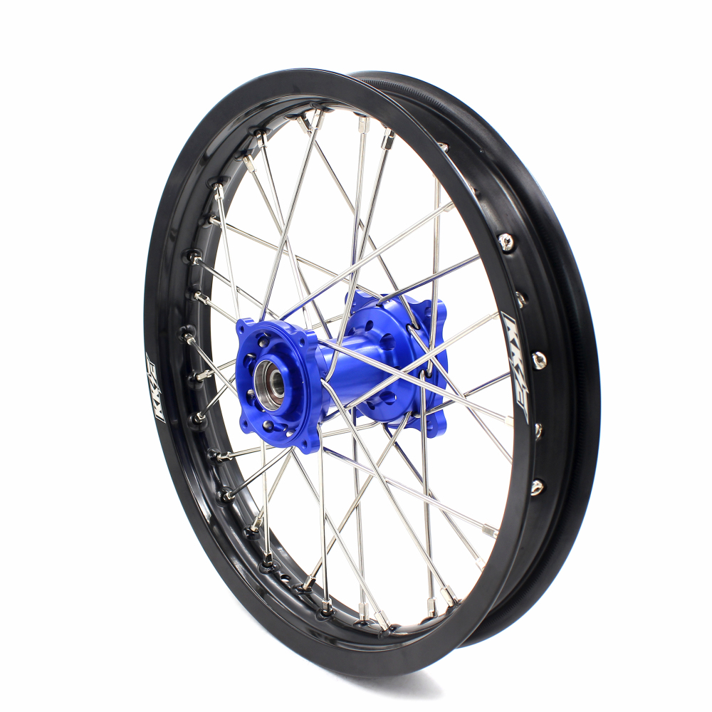 KKE 1.4*17"/1.6*14" Kid's Wheels Rim Set Fit YAMAHA YZ80 1990-2001 YZ85 2002-2018 Mini Dirt Bike