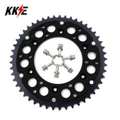 Rear Hybrid 51T Black Sprocket Fit HONDA CRF 250R 450R 250X 450X CR 125R/E 250E