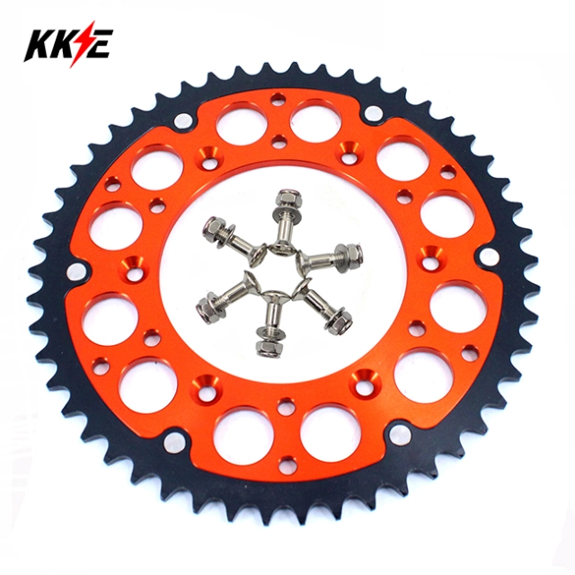 KKE OEM Size Rear Hybrid 49T-52T Sprocket fit KTM SX SXF EXC XCW 125-990 All Model 1998-2020