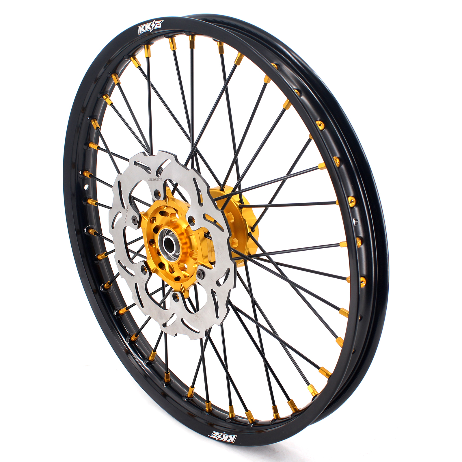 KKE 1.6*21/2.15*18 Dirtbike Enduro Wheels Set Fit SUZUKI DRZ400 DRZ400E