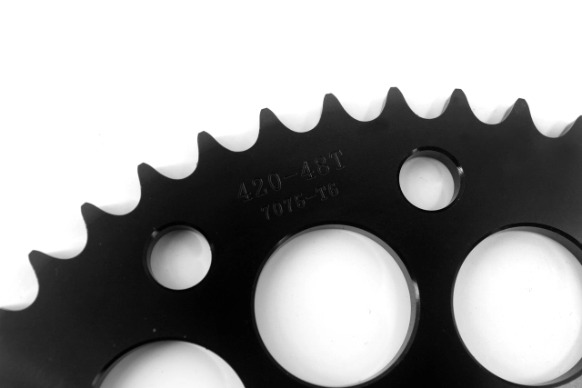 KKE 48T Sprocket Compatible with Sur-ron Light Bee and Light Bee-X Black