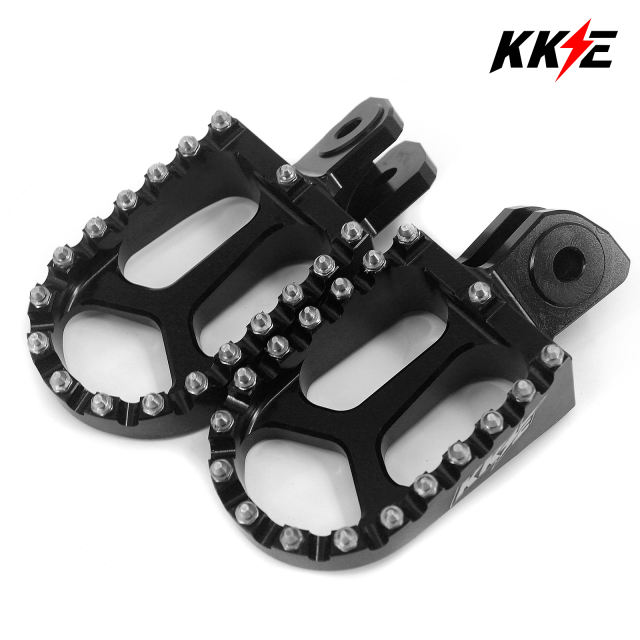 KKE Black Foot Pegs Foot Rest Compatible with Sur-ron Light Bee and Light Bee-X