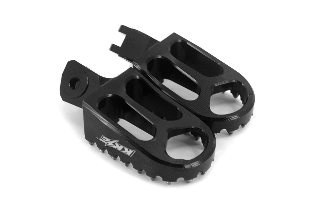 KKE Black Foot Pegs Foot Rest Compatible with Sur-ron Light Bee and Light Bee-X