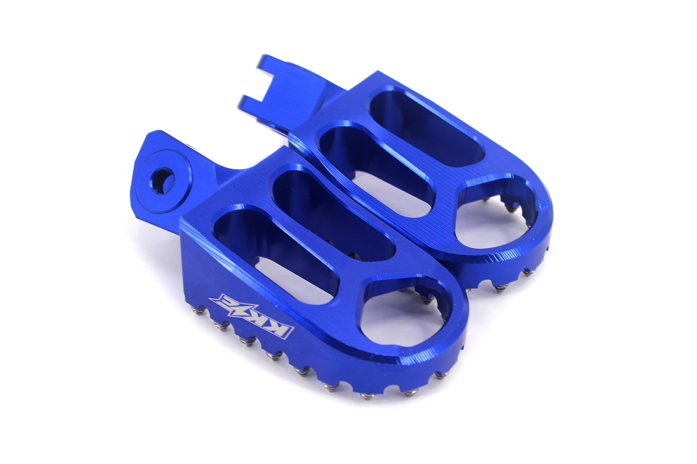 KKE Blue Foot Pegs Foot Rest Compatible with Sur-ron Light Bee and Light Bee-X