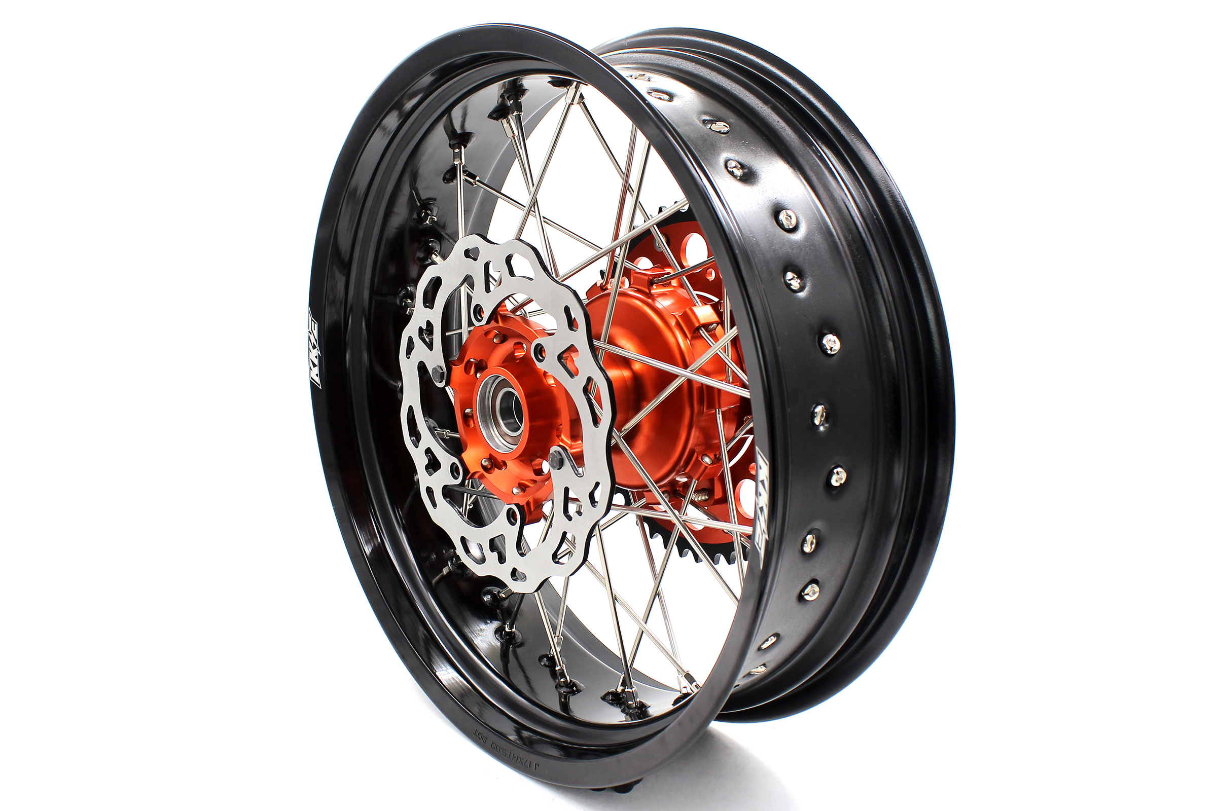 KKE 3.5/4.5 Motorcycle Supermoto Cush Drive Wheel Set Fit KTM SXF EXC