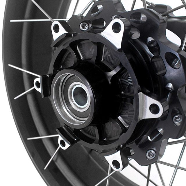 VMX 2.5*19"/4.25*17" Tubeless Wheels Set Fit for BMW G310GS 2019-2021 Black Hub Black Rim