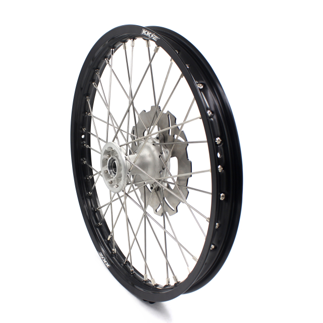 KKE 21/19 MX Wheels Set Fit HONDA CRF250R 2014-2020 CRF450R 2013-2020 Silver Casting Hub