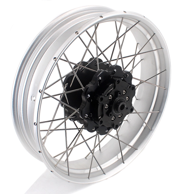 VMX Fit KTM 390 Adventure 2020-2021 Tubeless Wheels 3.0*17"/3.5*17" Rims Black Hub Silver Rim