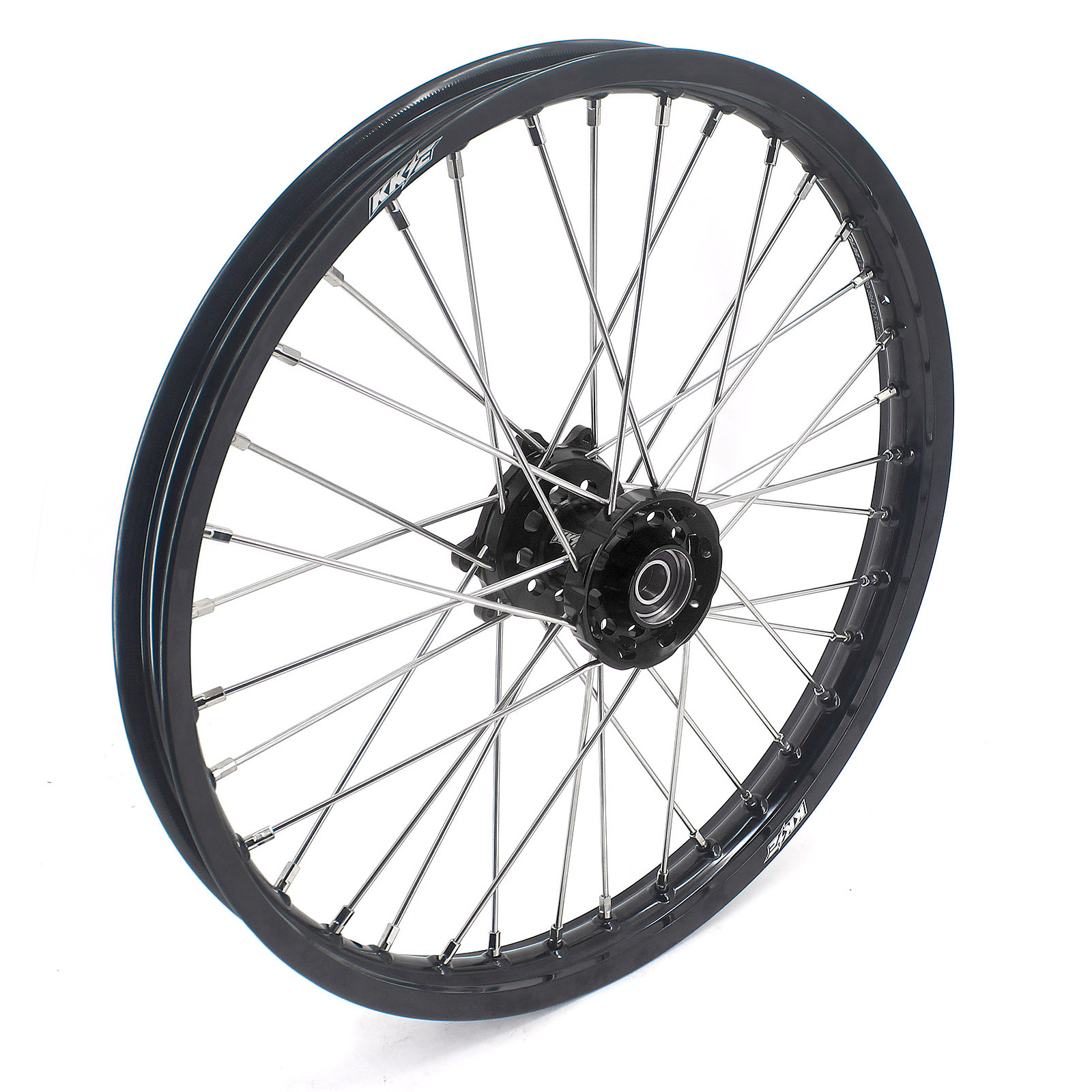 KKE 21/18 Inch Enduro Motorcycle Wheels Rims Set Fit HONDA CRF250L 2017-2020 OEM Size Black Hub