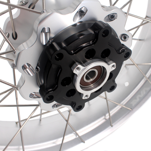 VMX Fit KTM 390 Adventure 2020-2021 Tubeless Wheels 3.0*17"/3.5*17" Rims Silver Hub Silver Rim