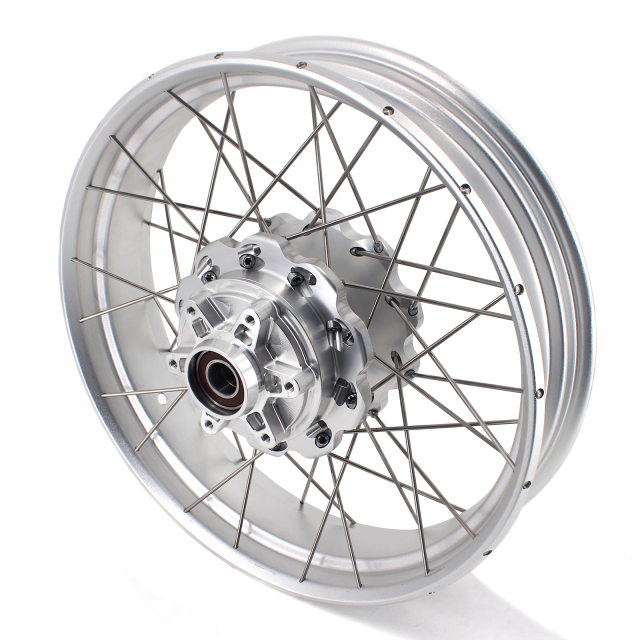 VMX Fit KTM 390 Adventure 2020-2021 Tubeless Wheels 3.0*17"/3.5*17" Rims Silver Hub Silver Rim