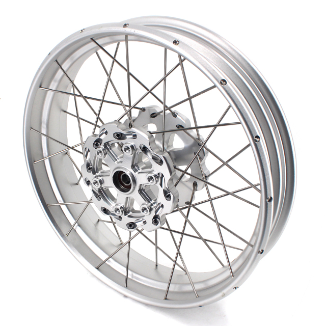 VMX Fit KTM 390 Adventure 2020-2021 Tubeless Wheels 3.0*17"/3.5*17" Rims Silver Hub Silver Rim