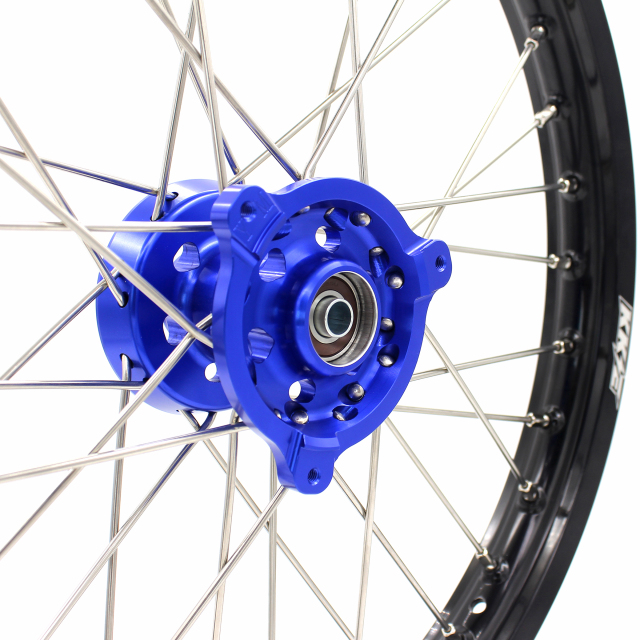 KKE 1.4*17"/1.6*14" Kid's Wheels Rim Set Fit YAMAHA YZ80 1990-2001 YZ85 2002-2018 Mini Dirt Bike