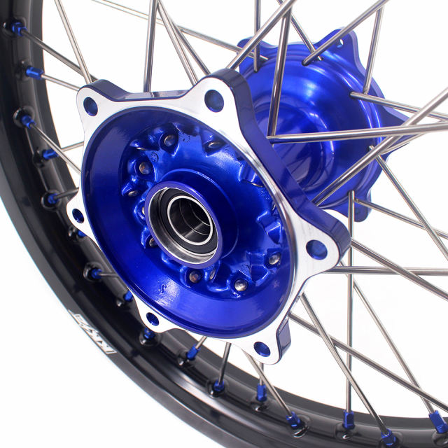 KKE 21/18 Casting Motorcycle Wheels Rims Fit Yamaha YZ125 YZ250 YZ250F
