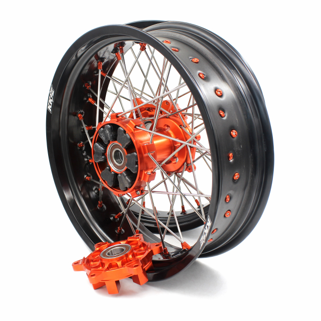 KKE 3.5/5.0 Motorcycle Cush Drive Wheel Fit KTM625 660 SMC KTM640 LC4 Supermoto  Orange Hub