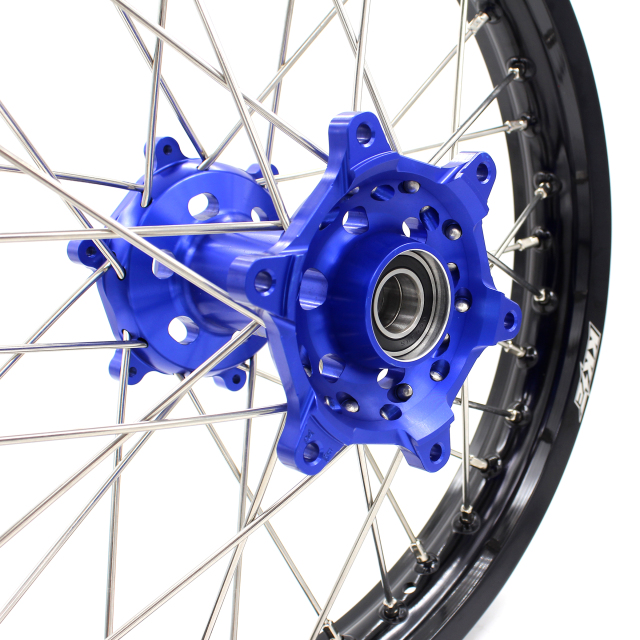 KKE  2.15*18"  Dirt Bike Enduro Rear Wheels Set Fit YAMAHA WR250R 2008-2020 Blue Hub