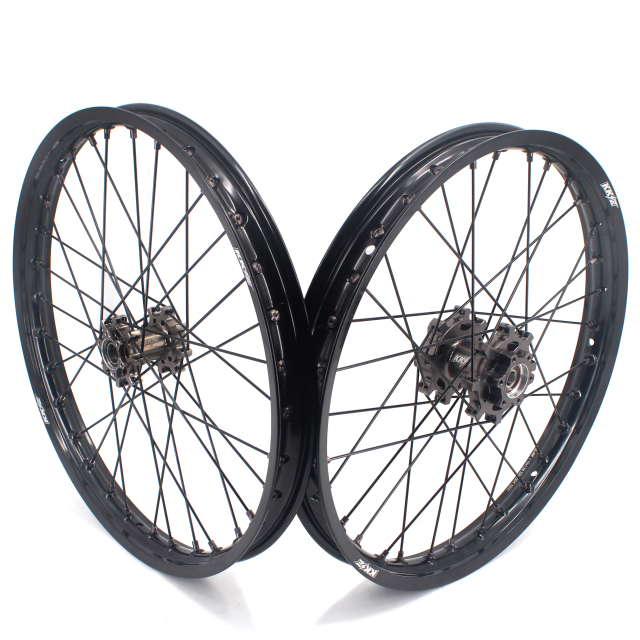 KKE 21"/18'' Spoked eBike Dirt Bike Wheels Rims Fit Surron Light Bee X 2019-2022 Titanium Hub